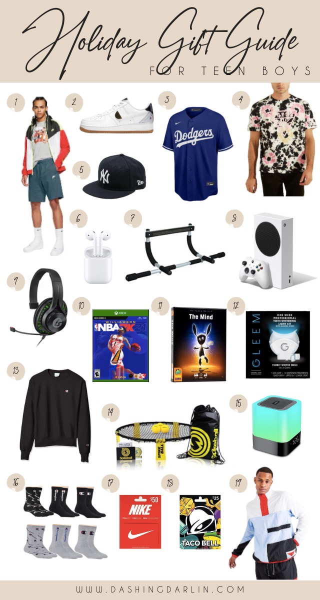 CHRISTMAS GIFT IDEAS FOR TEENAGERS- TEEN BOYS- NIKE TO XBOX TO SPORTSWEAR, SHOPPING FOR TEEN BOYS ALL ON THE BLOG