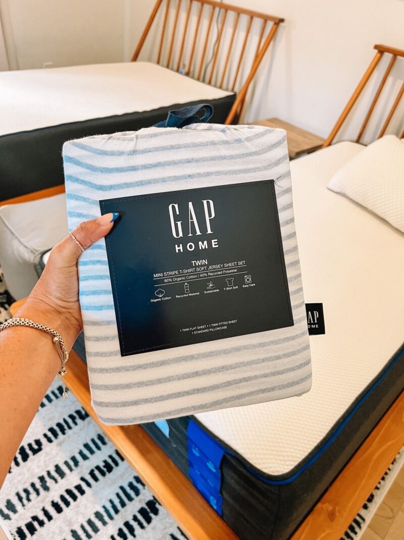 Gap Home launched a kid's collection exclusively at Walmart. Here is a peek at just a few of the pieces that caught my eye for the boy's room.
