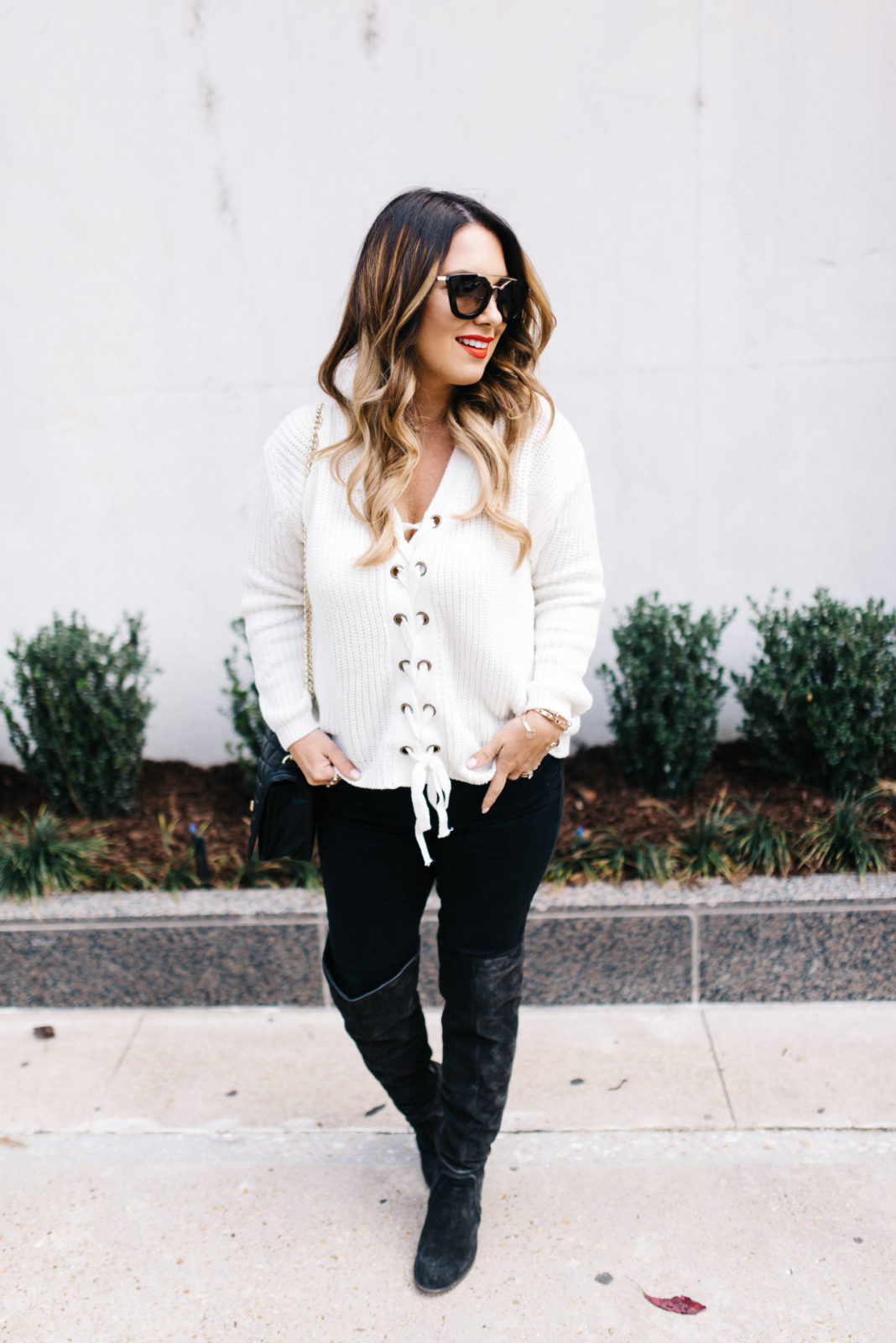 black +white look of the day - Dashing Darlin'