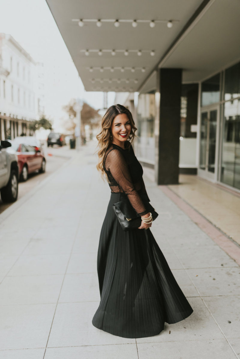 Dressy black shop maxi dress