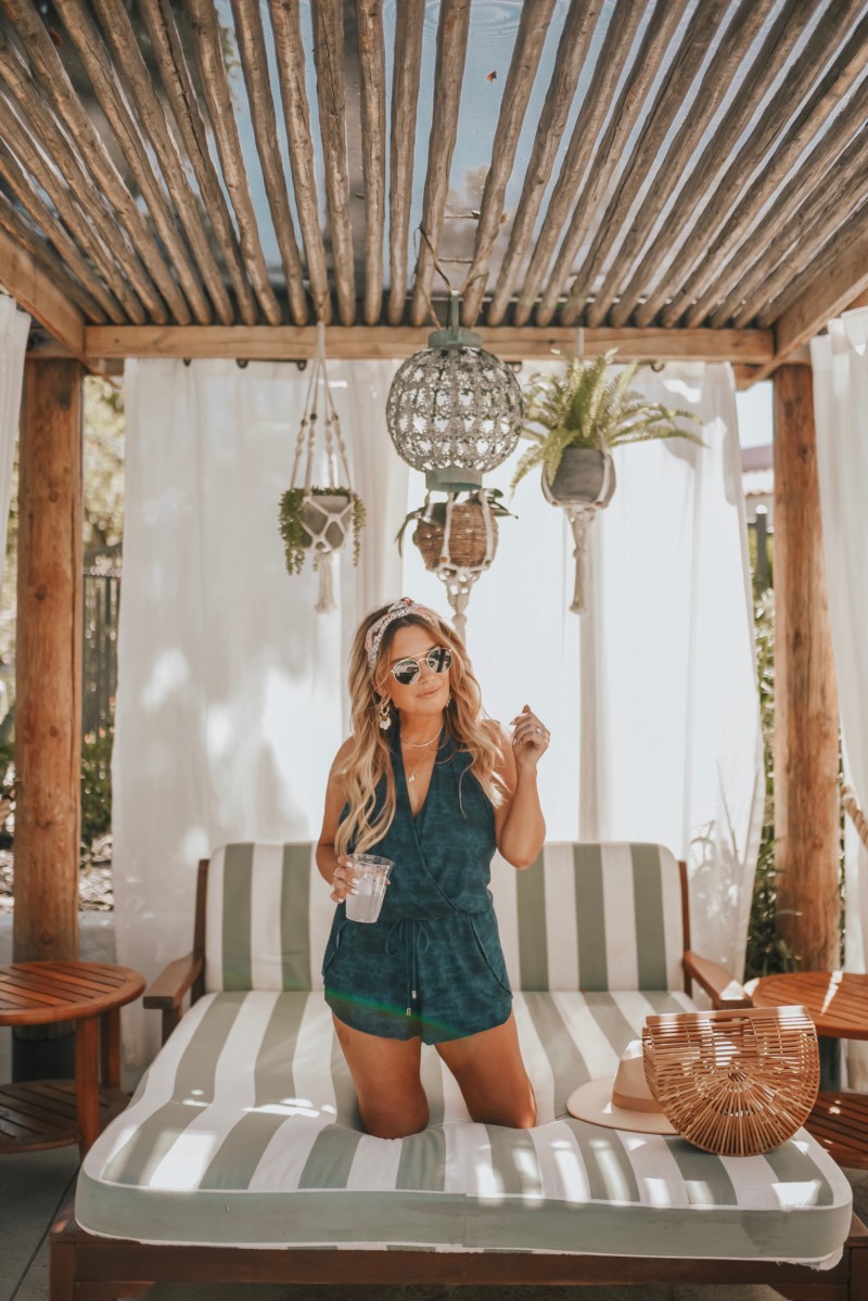 I found some modest swimsuits on Zappos by Magicsuit. They have so many options that it was hard to choose. Rompers are my thing so I was excited to find one that was also a swimsuit. Read more on the blog.