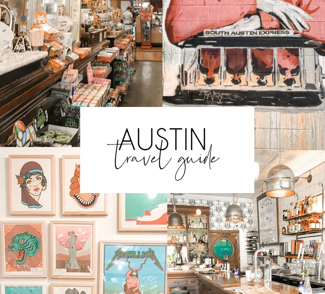 Planning a trip to Austin is exciting and easy especially with this travel guide. Sharing the best hotels, favorite food spots + things to do while visiting Austin on the blog!