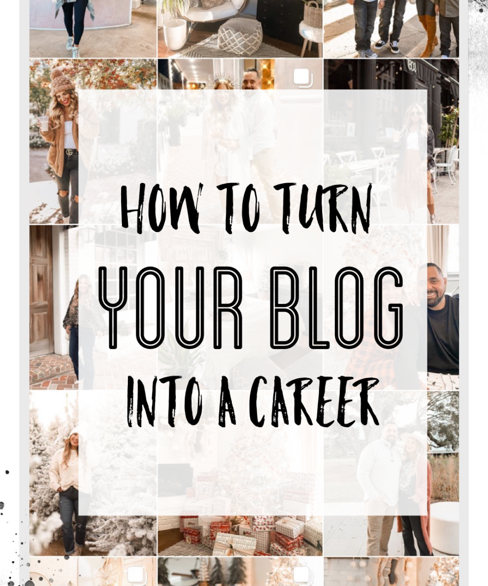 How to turn your blog into a CAREER. How to make money blogging. Sharing all of my tips. #bloggingtips #makemoneyblogging #blogging101 #fulltimeblogging