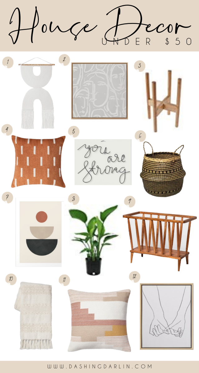 FAVORITE HOUSE DECOR FINDS UNDER $50 - AFFORDABLE SPRING DECOR FROM TARGET AND AMAZON