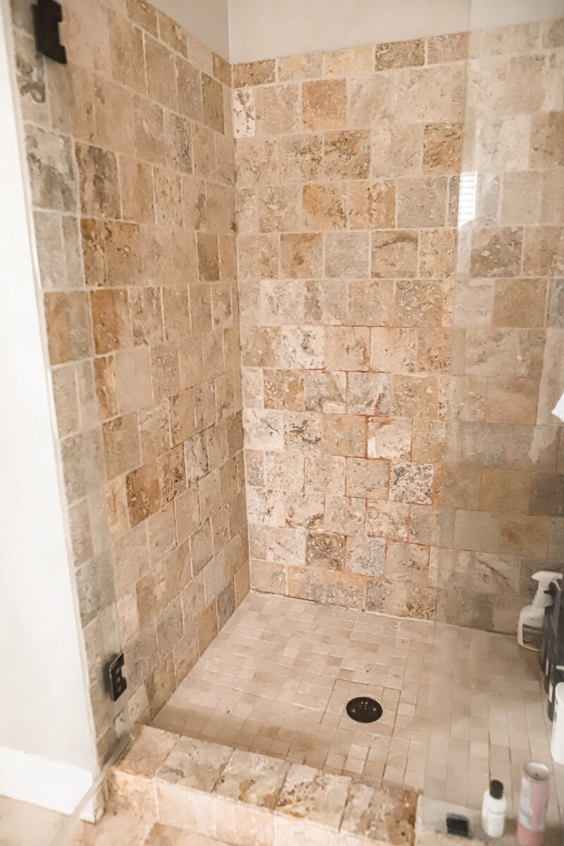 Transformed my master bathroom and ordered everything from Wayfair. New mosaic tile, subway tile, gold faucets, new vanity and more-- shop for all of these items online at Wayfair. 