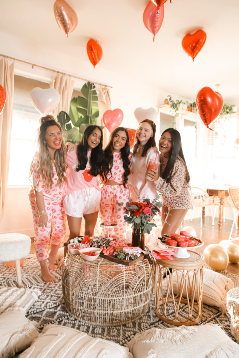 HOW TO THROW AN EASY AT HOME GALENTINE'S PARTY WITH YOUR FRIENDS~ CHARCUTERIE BOARD, BREAKFAST BOARD AND MORE