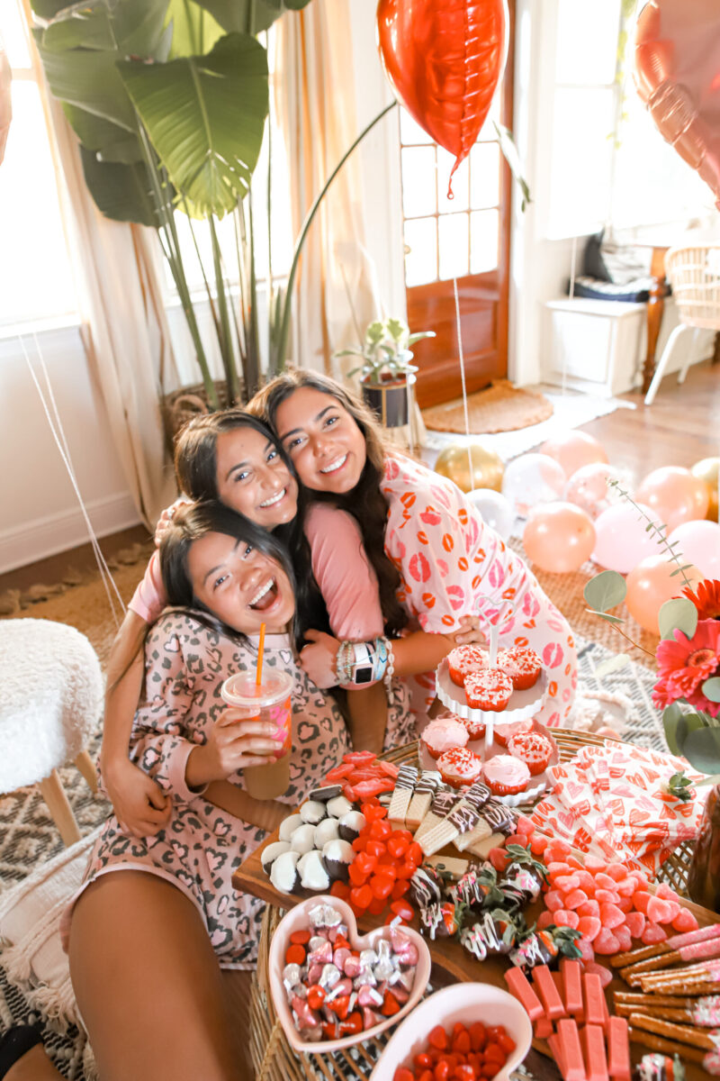 HOW TO THROW AN EASY AT HOME GALENTINE'S PARTY WITH YOUR FRIENDS~ CHARCUTERIE BOARD, BREAKFAST BOARD AND MORE