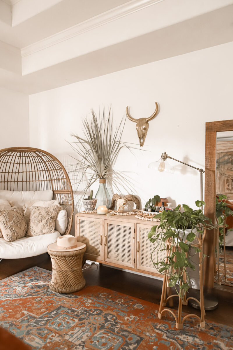 BOHEMIAN TRENDING TEXTURES FOR THE HOME ~ ROUNDED UP MY FAVORITE RATTAN & CANE HOME DECOR FINDS