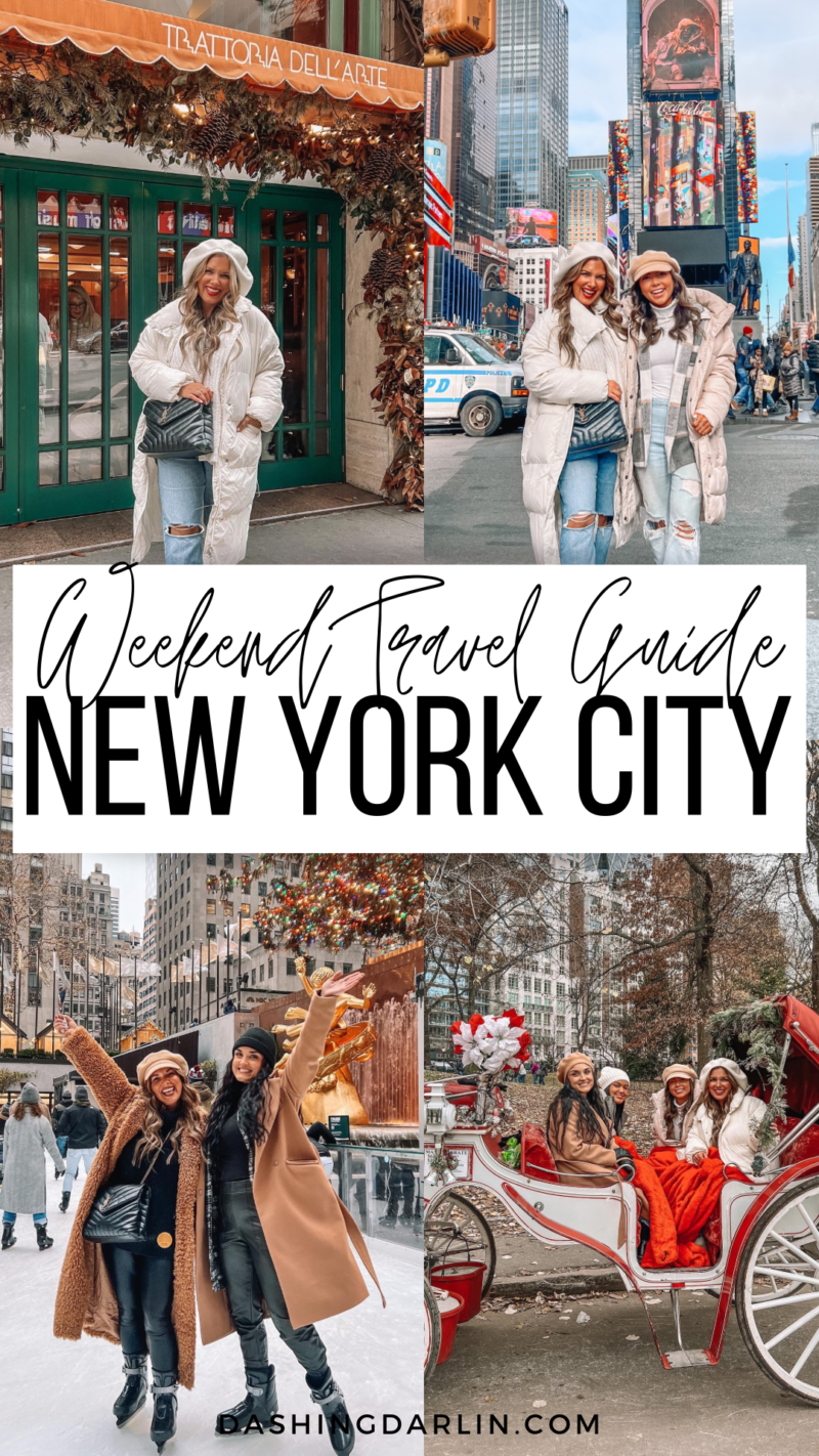 3 DAY ITINERARY FOR A WEEKEND IN MANHATTAN. MY FAVORITE RESTAURANTS AND SIGHTS TO SEE AND MORE IS ON THE BLOG. 
